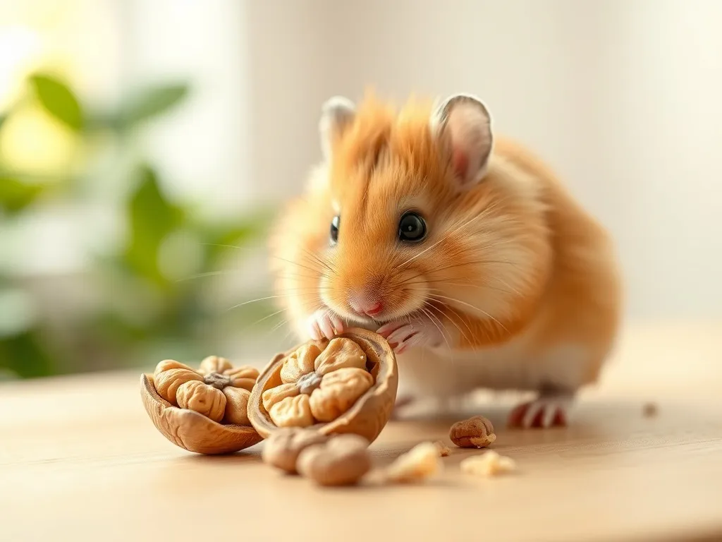 Czy chomik może jeść orzechy włoskie?