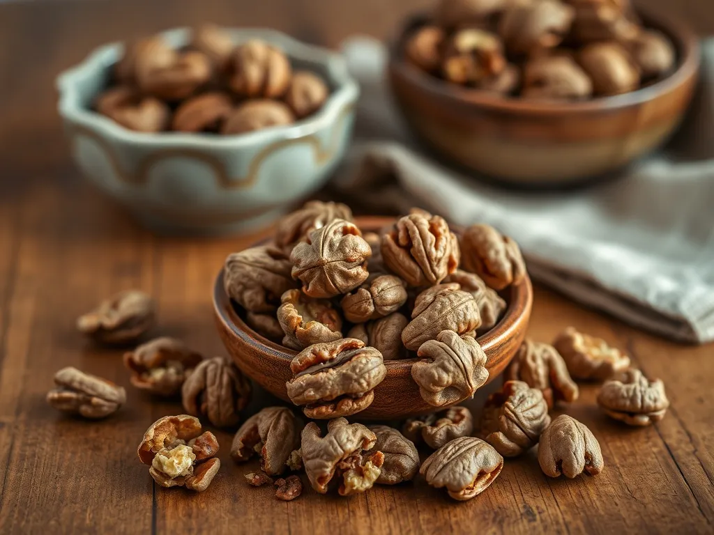 Ile kalorii mają orzechy włoskie?