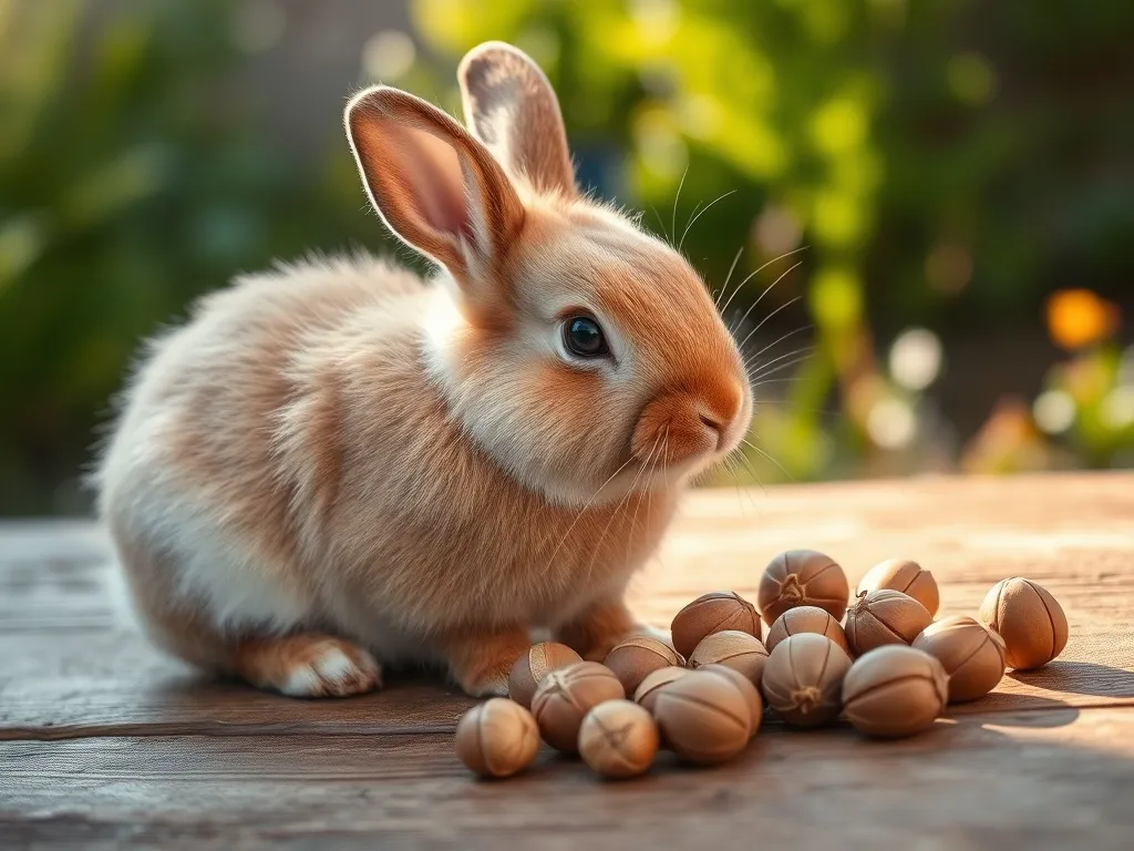 Czy królik może jeść orzechy?