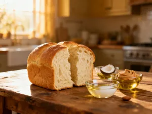 Całe i zmielone strączki zielonego kardamonu na drewnianym stole oraz miedziana miseczka z aromatycznymi nasionami.